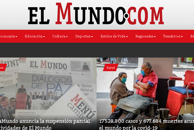 Adiós al periódico El Mundo de Medellín, víctima financiera del ...