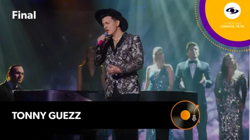 Tonny Guezz en la final de La Descarga 2024.