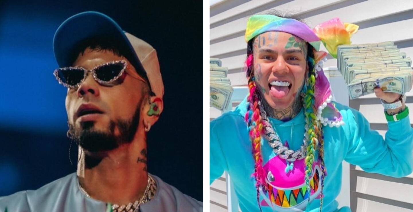 Controversia entre Anuel y 6ix9ine
