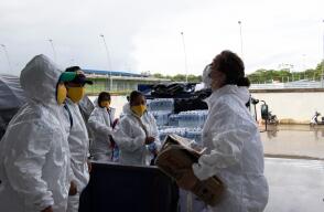 364101_Fotografías del equipo de 13 profesionales que viajaron a capacitar médicos y enfermeras. Cortesía Antioquia Presente