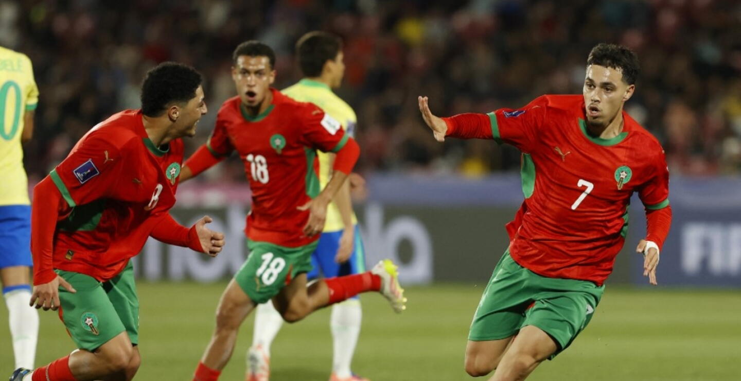 Marruecos se impuso a Brasil en el Mundial Sub-20 de Chile 2025.
