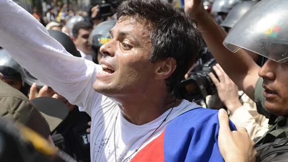 283495_BLU Radio. Leopoldo López / Foto: AFP