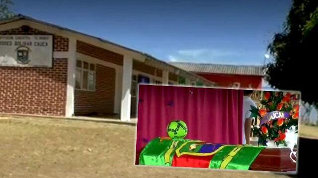 Niño de 13 años murió tras caerle encima un arco de fútbol en plena clase de educación física 