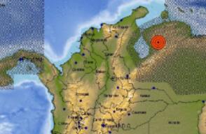 Sismo fuerte en Venezuela de magnitud 6.1  Sismo fuerte en Venezuela de magnitud 6.1