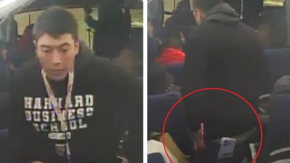 Robo masivo al interior de un bus en Bogotá: la cara de uno de los hampones quedó en video Robo masivo al interior de un bus en Bogotá: la cara de uno de los hampones quedó en video