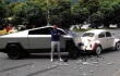 Cybertruck se estrelló contra un 'pichirilo' 