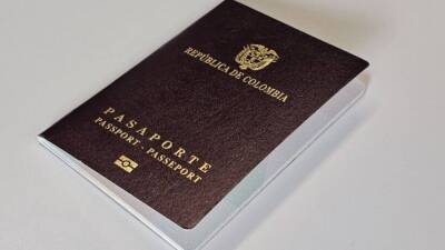 Pasaporte de Colombia Pasaporte de Colombia