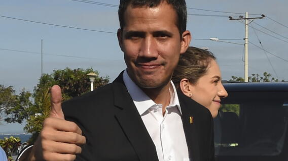 328930_Blu Radio. Juan Guaidó. Foto: AFP