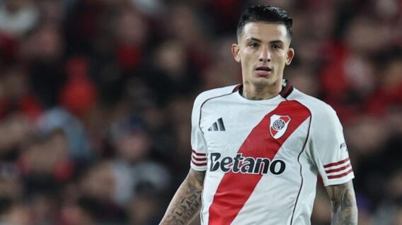 Kevin Castaño, volante colombiano que milita en River Plate. Kevin Castaño, volante colombiano que milita en River Plate.