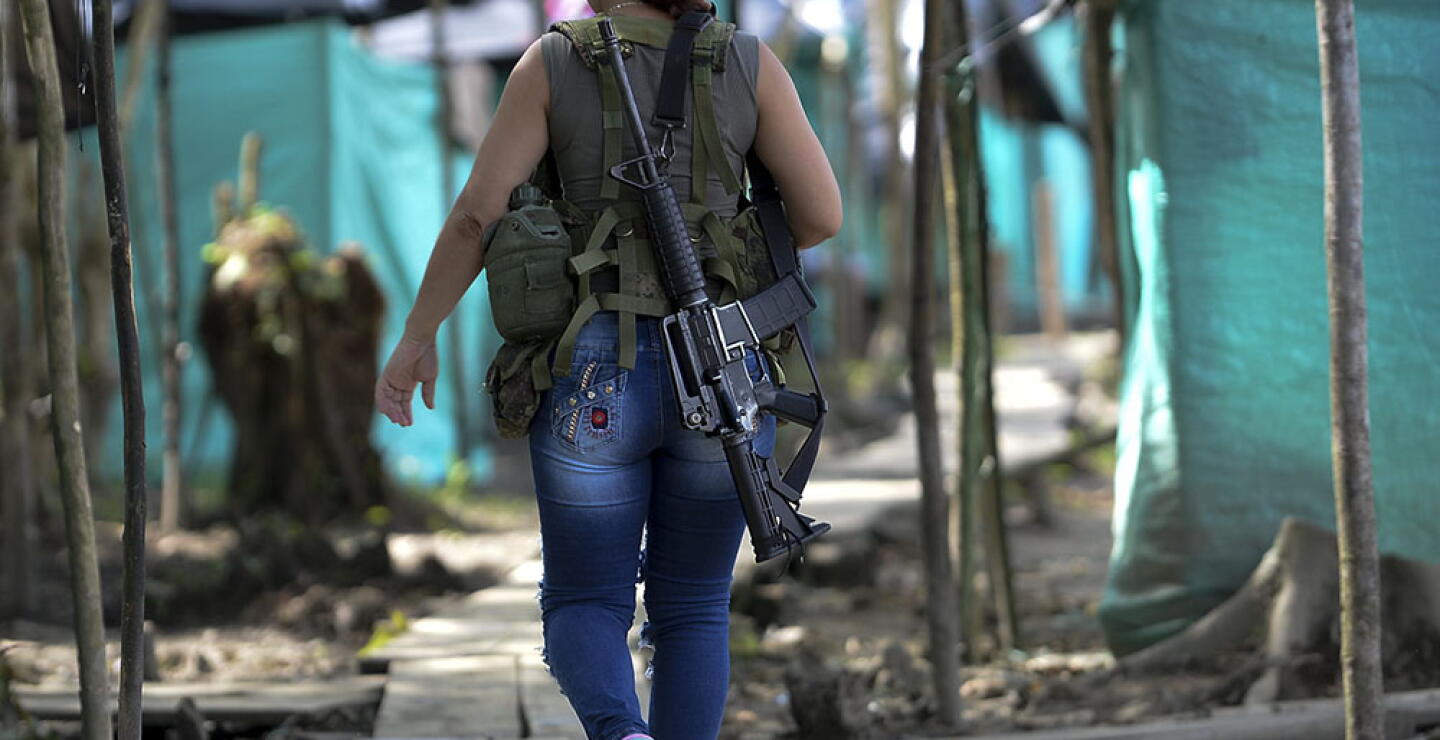 276412_BLU Radio Cinco menores de edad se negaron a salir de las filas de las Farc en Antioquia / Foto de referencia: AFP