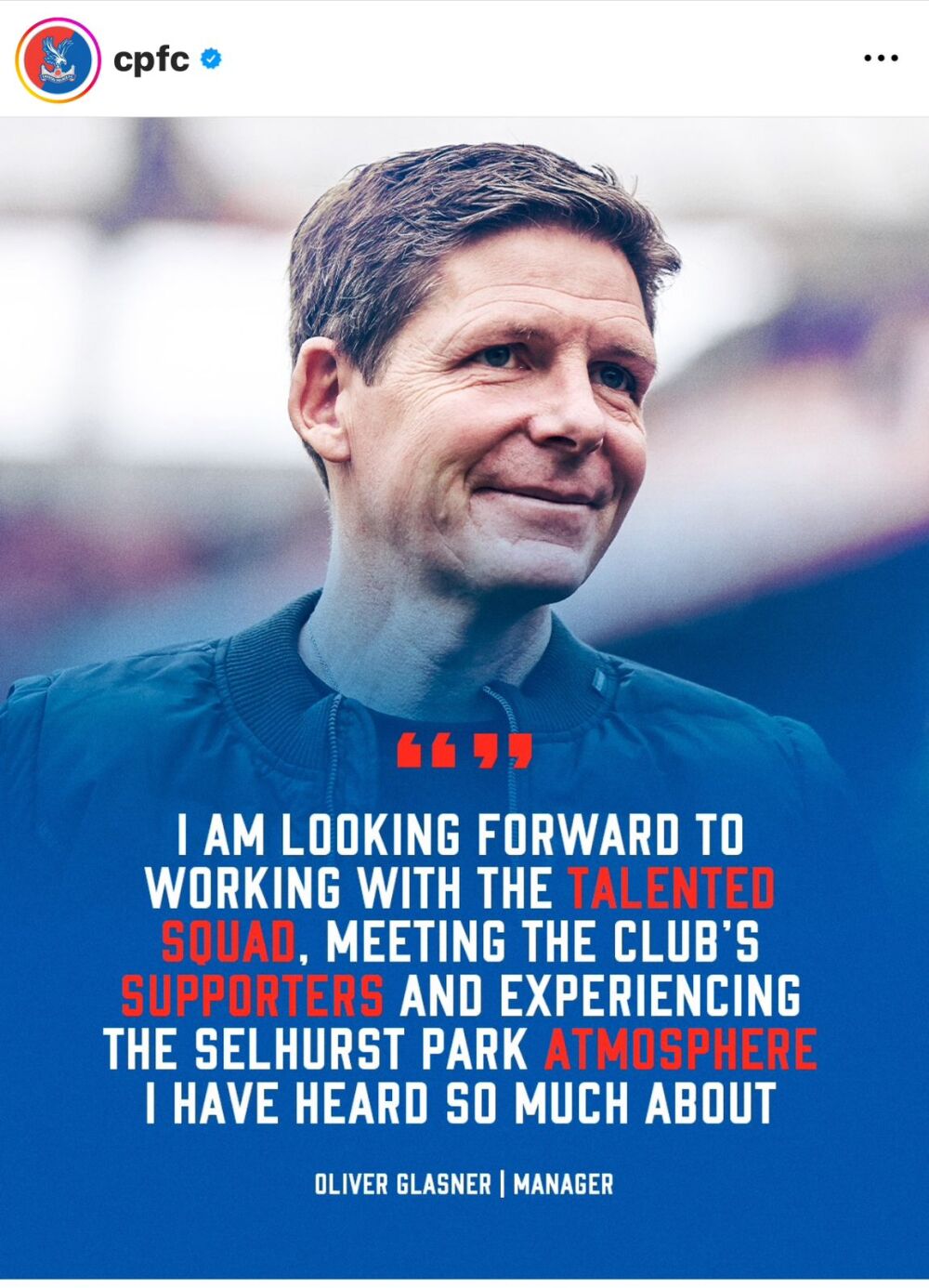 Oliver Glasner, nuevo técnico delCrystal Palace..jpeg Oliver Glasner, nuevo técnico delCrystal Palace..jpeg