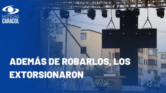 Millonario robo a feligreses de parroquia en Kennedy en plena Semana Santa Millonario robo a feligreses de parroquia en Kennedy en plena Semana Santa