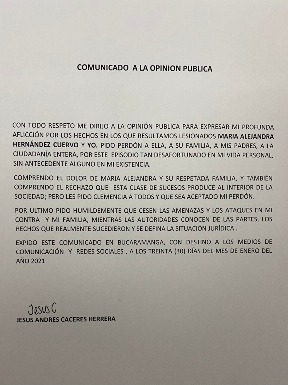 COMUNICADO PERDÓN AGRESOR.jpeg