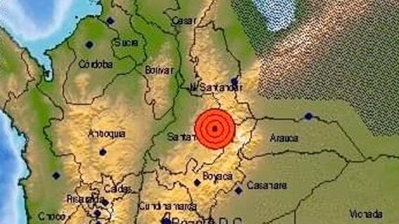 Temblor en Santander Temblor en Santander