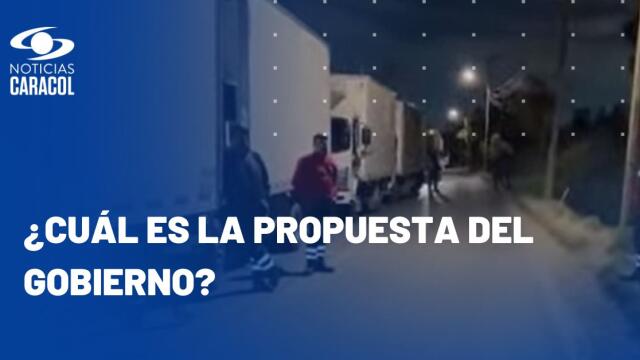 Paro camionero sigue: transportadores no aceptaron propuesta del Gobierno sobre alza del ACPM Paro camionero sigue: transportadores no aceptaron propuesta del Gobierno sobre alza del ACPM