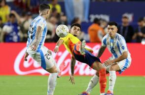 Argentina y Colombia en la final de la Copa América 2024.