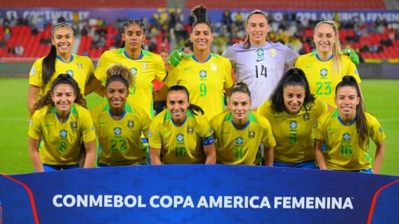 La Selección de Brasil es la más ganadora de la Copa América femenina. 