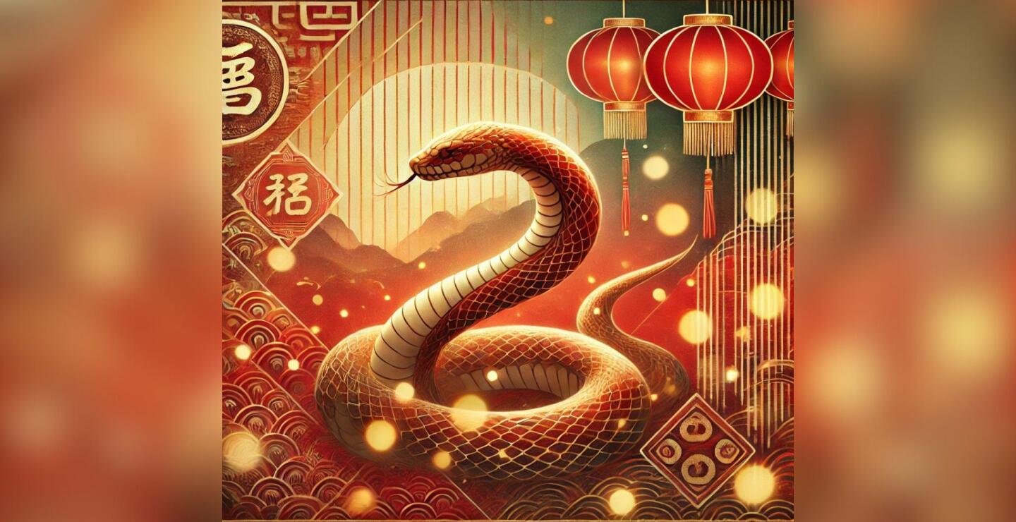 Imagen referencial del Horóscopo Chino 2025 en el año de la Serpiente de Madera