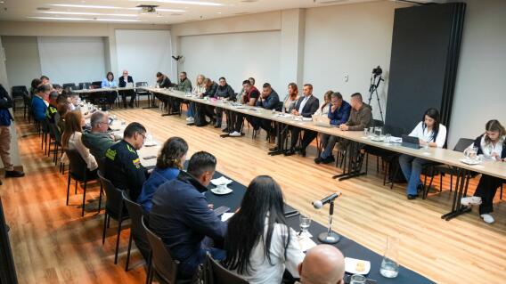 Reunión de seguimiento para abordar los recientes ataques contra funcionarios del Inpec.