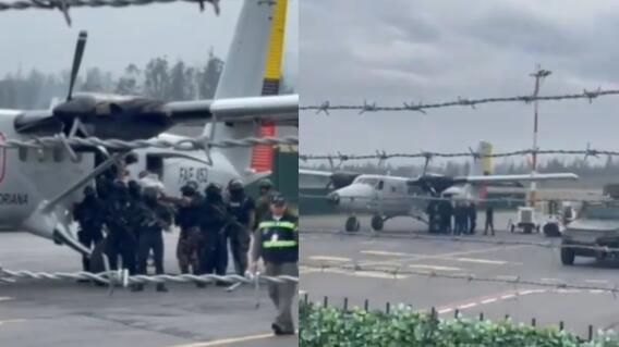 Traslado del expresidente. 