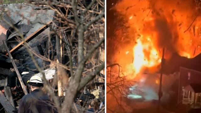 Impactante video de casa en Estados Unidos que explotó antes de ser allanada por la Policía Impactante video de casa en Estados Unidos que explotó antes de ser allanada por la Policía