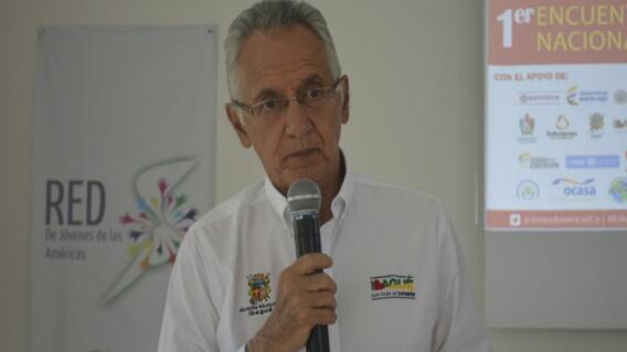 256825_Guillermo Alfonso Jaramillo, Alcalde de Ibagué / Foto: Twitter @GA_Jaramillo