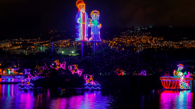Se enciende la Navidad en Medellín: inauguran los llamativos alumbrados de la ciudad