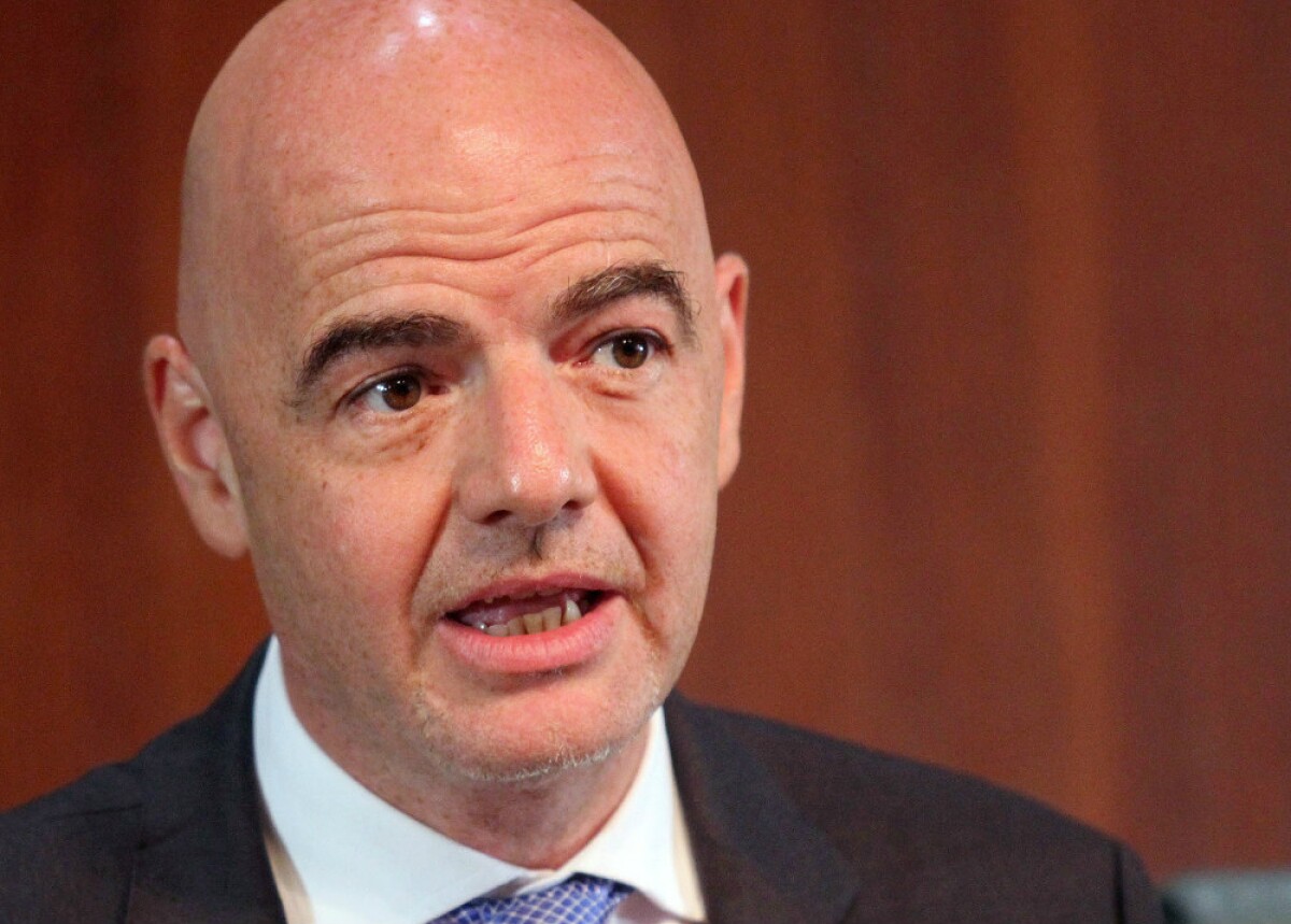 244312_BLU Radio. Infantino - Foto: AFP