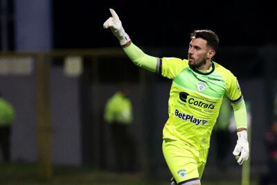 Washington Ortega, arquero de La Equidad Washington Ortega, arquero de La Equidad