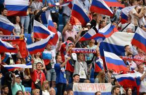 309417_BLU Radio. Hinchas rusos / Foto: AFP.