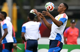 Yerry Mina; jugador de la Selección Colombia 