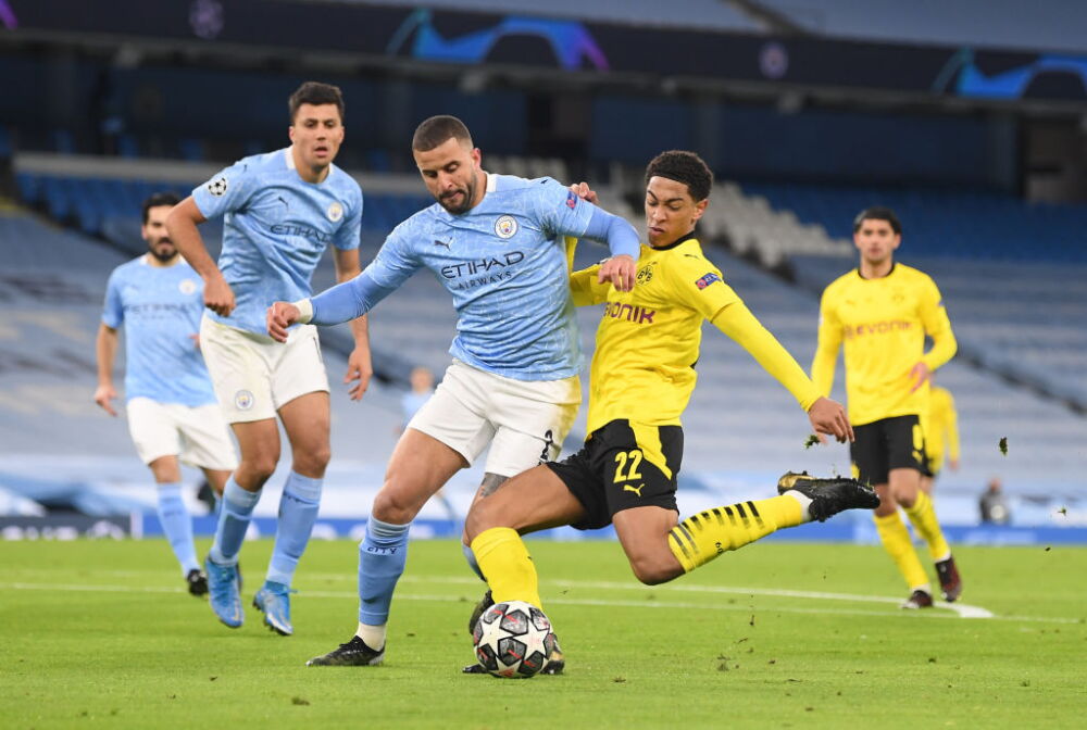 Manchester City Vs Borussia Dortmund Ida Manchester City vs Borussia Dortmund EN VIVO: alineaciones, mejores