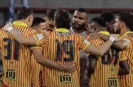 Jugadores del Deportivo Pereira en un partido de la Liga BetPlay II-2026.