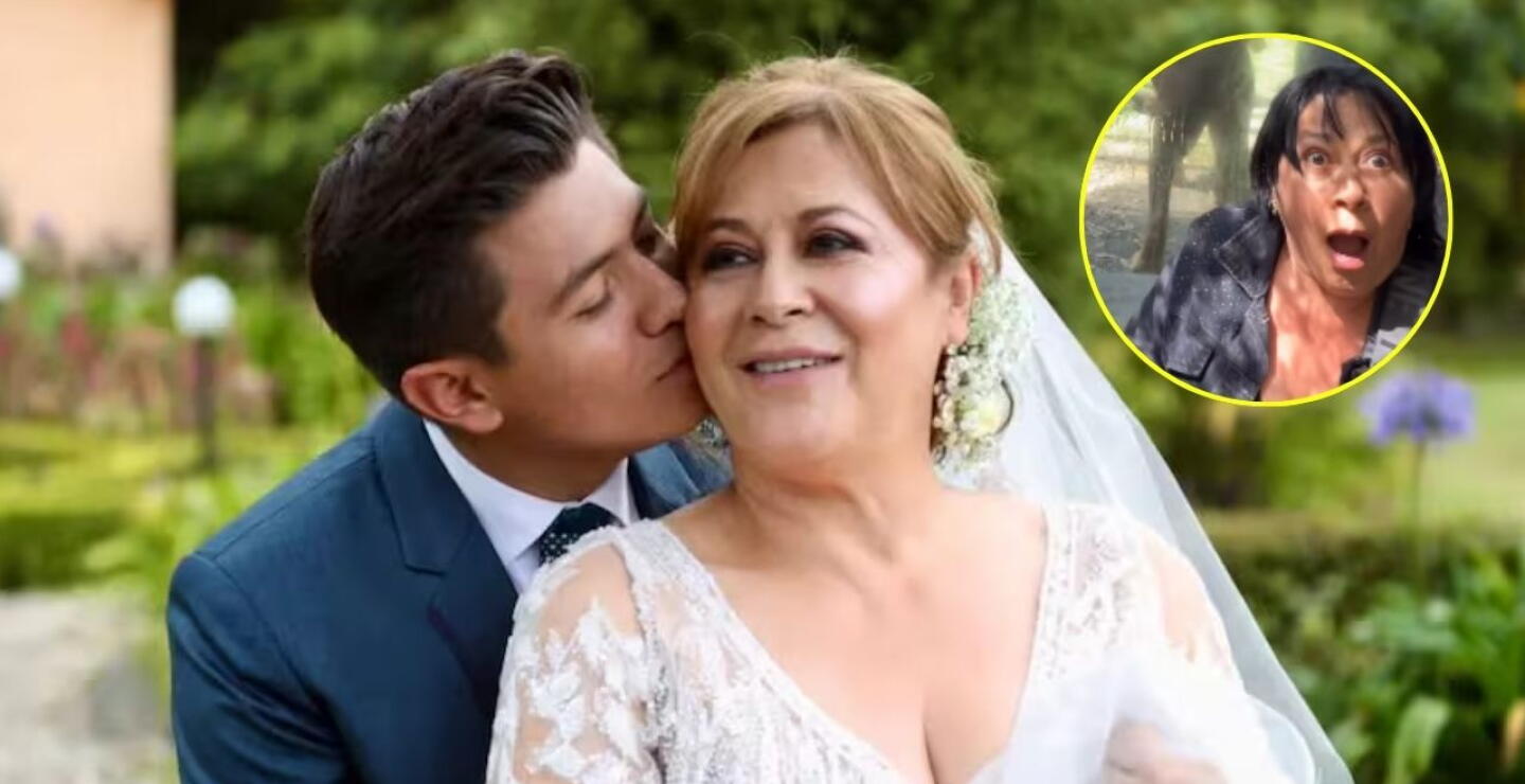 Video: Alina Lozano fue orinada por un león frente a Jim Velásquez; no pudo hacer nada