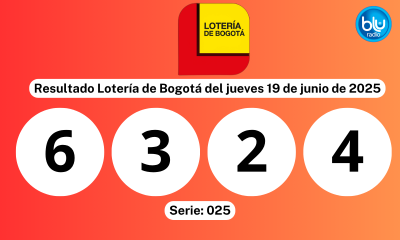 Premio mayor de la Lotería de Bogotá - 19 de junio.png Premio mayor de la Lotería de Bogotá - 19 de junio.png