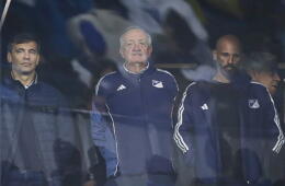 Fabián Bustos, DT de Millonarios.