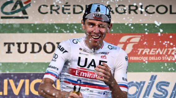 Tadej Pogacar (UAE Team Emirates), campeón del Giro de Lombardía 2023 Tadej Pogacar (UAE Team Emirates), campeón del Giro de Lombardía 2023