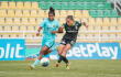 Acción de juego entre Internacional de Palmira y Atlético Nacional en cuadrangulares de la Liga Femenina BetPlay 2026.