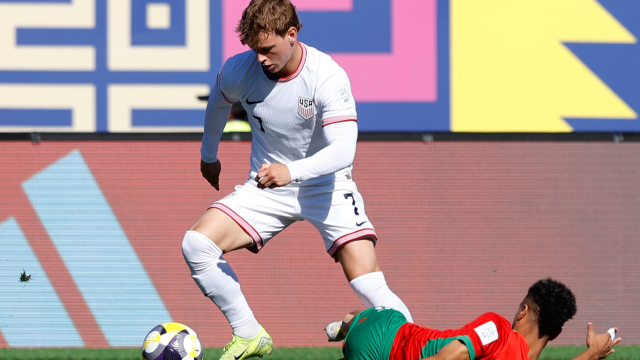 Cole Campbell, autor del gol de Estados Unidos contra Marruecos, en el Mundial Sub-20 Cole Campbell, autor del gol de Estados Unidos contra Marruecos, en el Mundial Sub-20