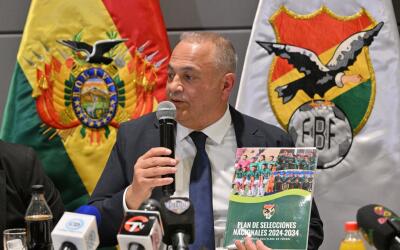 Fernando Costa, presidente de la Federación de Fútbol de Bolivia Fernando Costa, presidente de la Federación de Fútbol de Bolivia