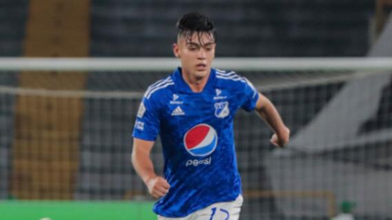 Daniel Ruiz, jugador de Millonarios Daniel Ruiz, jugador de Millonarios