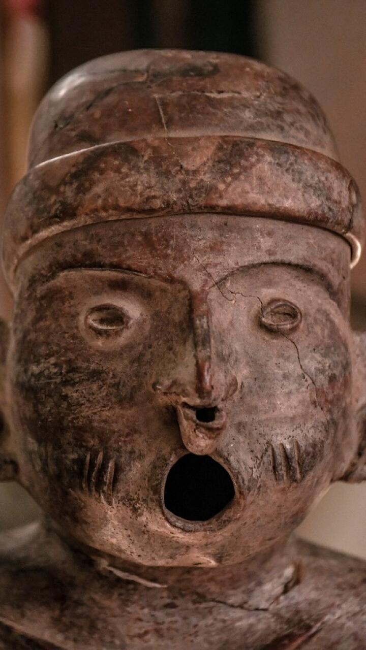 FRANCE-MEXICO-ARCHAEOLOGY-RESTITUTION