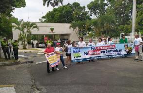 355833_BLU Radio. Ambientalistas protesta / Foto:Suministrada