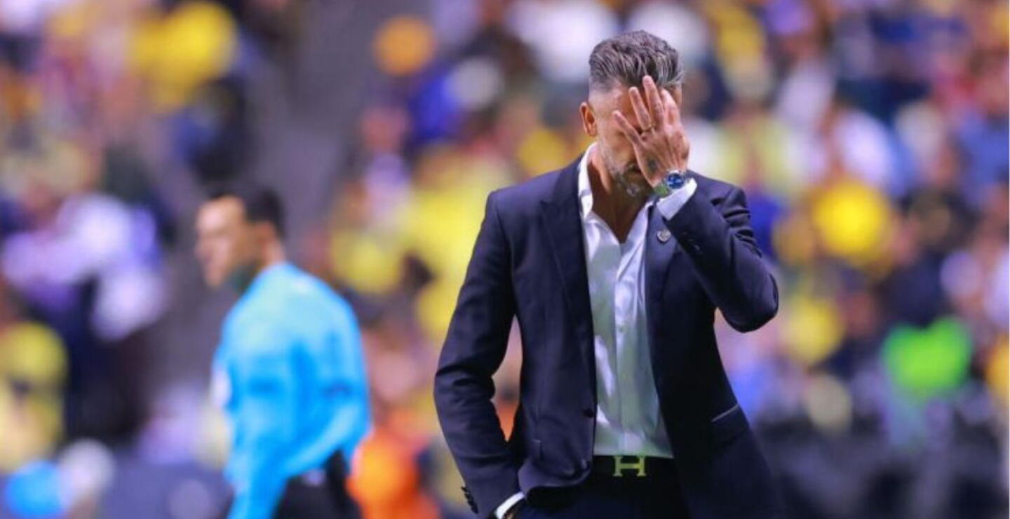 Martín Demichelis, DT de Monterrey.