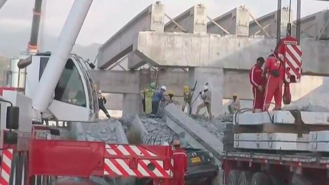 “La tierra vibró duro”: testigos del colapso parcial de puente en Ciénaga