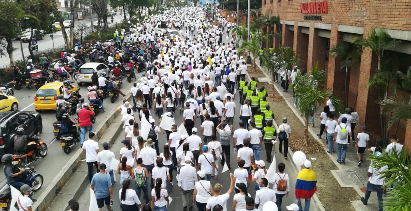 325272_BLU Radio. Marchas en Colombia en rechazo al atentado en Bogotá / Foto: BLU Radio.
