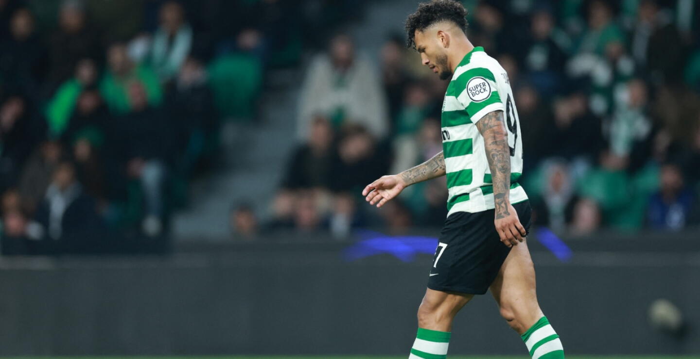 Luis Javier Suárez, delantero y figura en Sporting Lisboa.