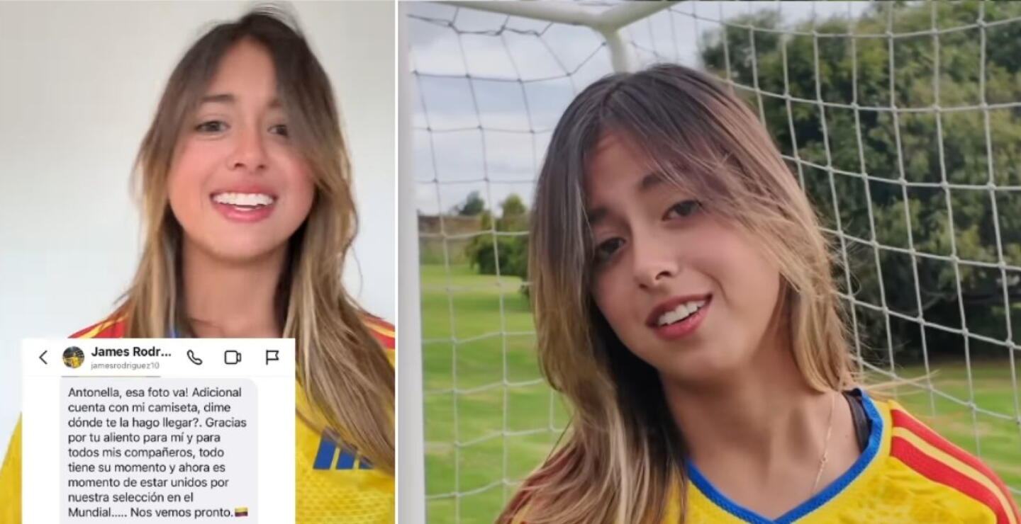 James le respondió a Antonella Petro