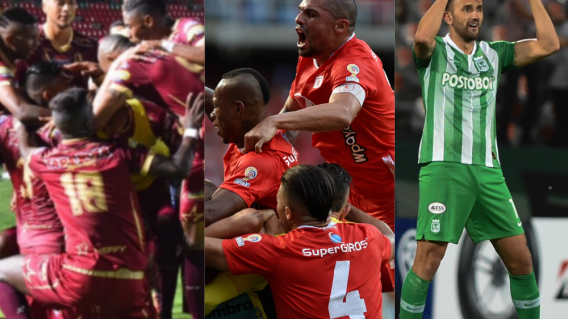 353282_BLU Radio. Deportes Tolima, América de Cali y Atlético Nacional // Foto: AFP 353282_BLU Radio. Deportes Tolima, América de Cali y Atlético Nacional // Foto: AFP
