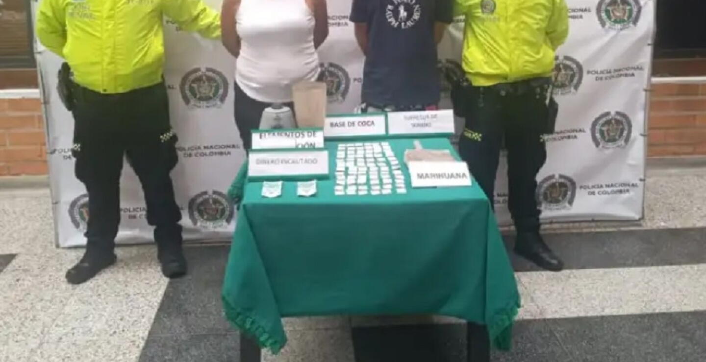 En Itagüí, delincuente le pidió perdón a su mamá detenida por vender droga con él